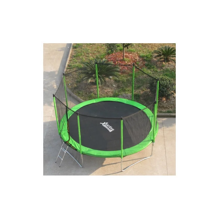 
 Лучшие продажи 10 футов стекловолокна банджи прыжки батут с ограждением для оптовой продажи  