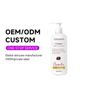 OEM Natural Organic Collagen Snail Extract Essence Skin Care Anti Acne Whitening Brightening Moisturizer Face Body Cream Lotion