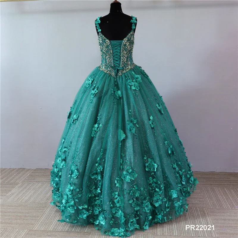 Female Light Luxury Celebrity Temperament Party Mexico  Adult Ceremony v Neck Backless Sleeveless Green Evening Dress