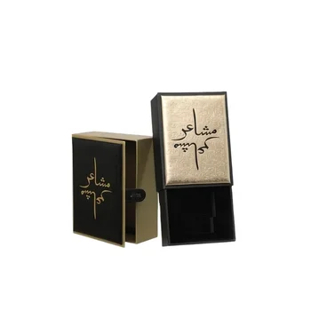 Custom Paper Gift Box Perfume Bottles Luxury Design Perfume Packaging Box