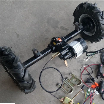 3kw 48v Driving Chain Driven Differential Bicycle to Trike Conversion Rear Kit for Drift Trike