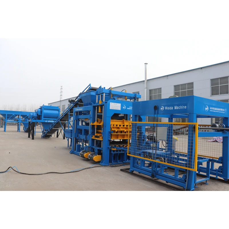 High Production Capacity QT10-15 Full Automatic Hydraulic Cinder Hollow Paver Bric Machine Block Making Machinery