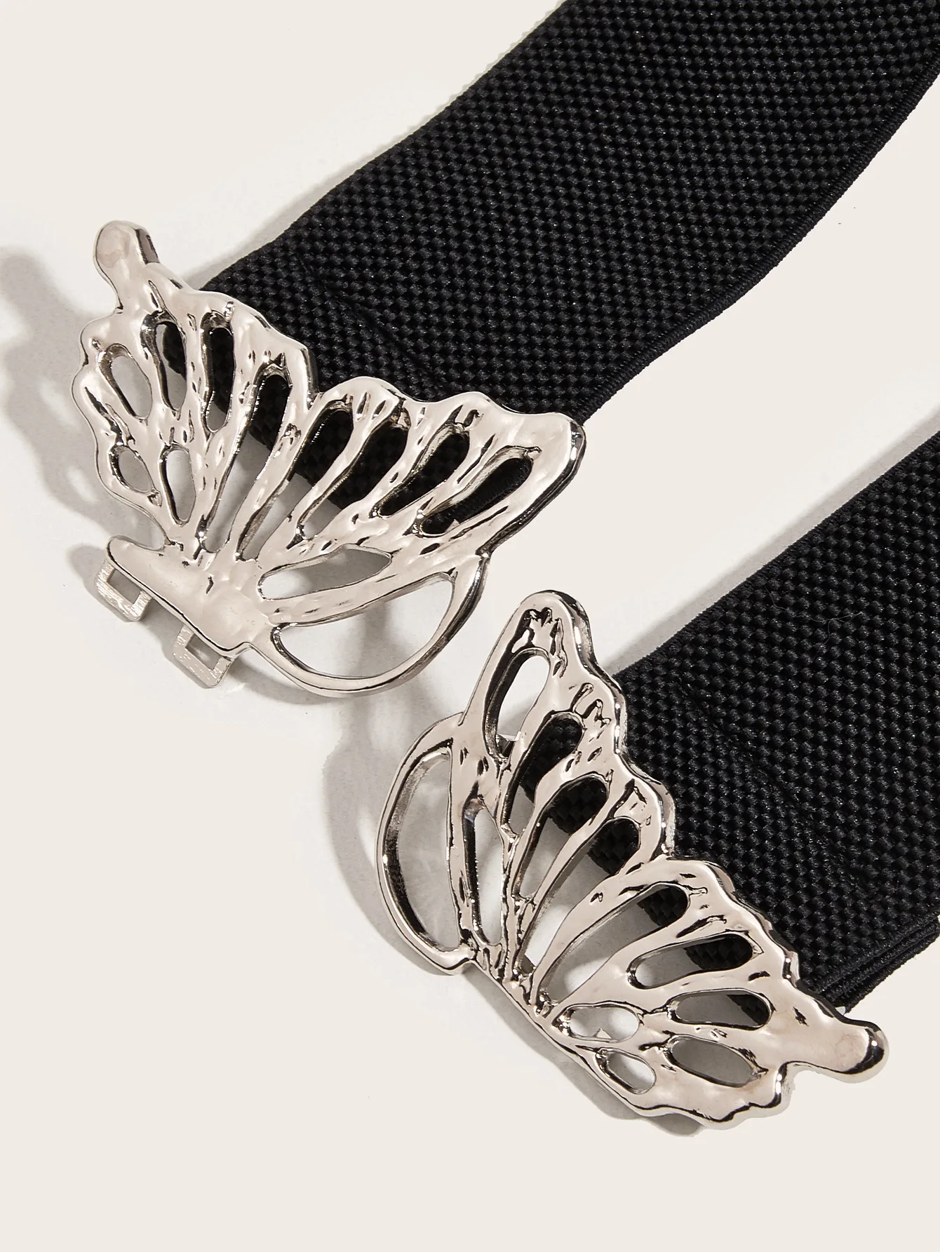 New Metal Butterfly Buckle Waist Belts - Adjustable & Stylish