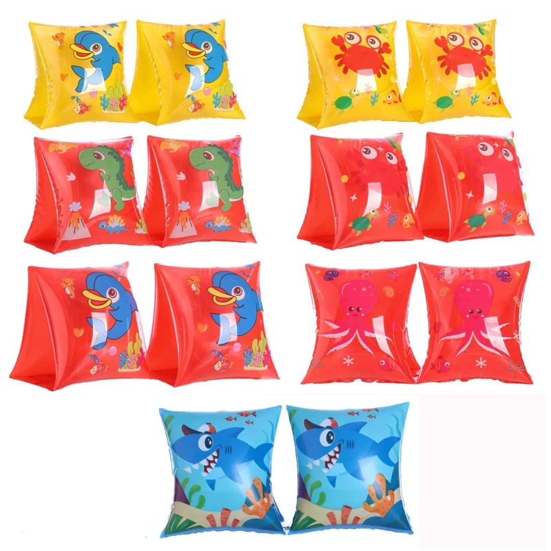 Brassards Gonflables Enfant 3-6 Ans – Design Motif Dessin Animé – Sécurité Jusqu'à 30 Kg, Pompe Incluse