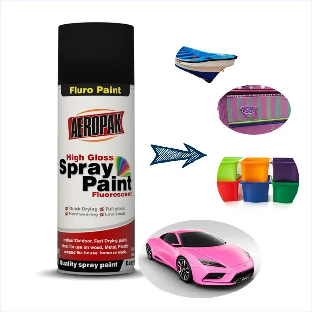 400ml Areopak Water Based Acrylic Aerosol Spray Paint - China Full Gloss,  Quick Drying