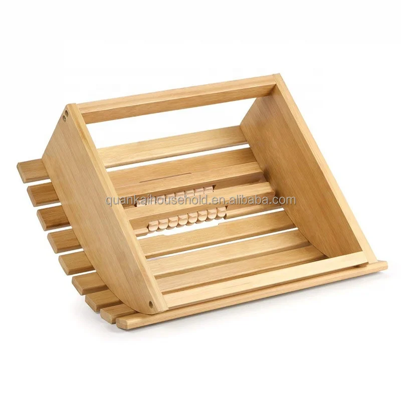 wooden foot rest under desk bamboo