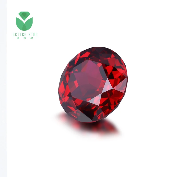 Wholesale Round Shape Loose Lab Gemstones 15 Carat Lab Grown Ruby
