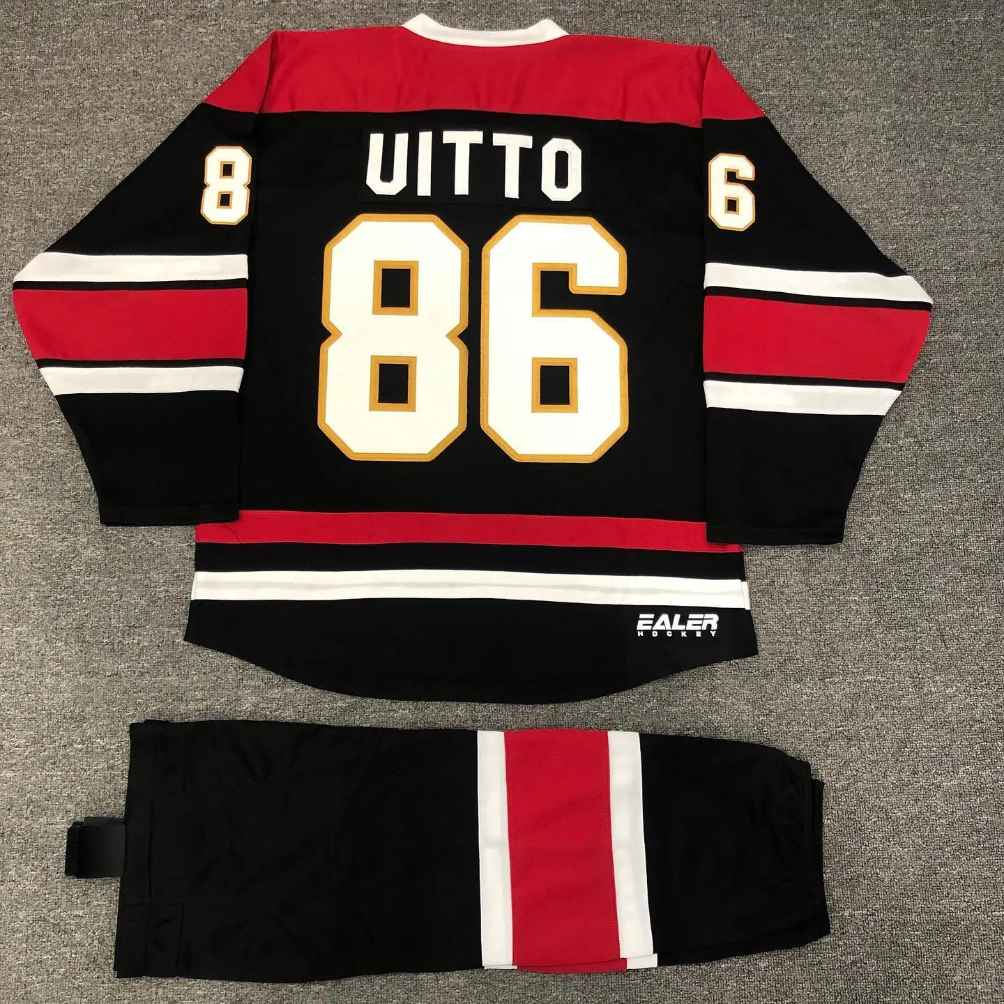 2023 Ealer Mesh Hockey Jersey Sales Team Set Sublimated Hockey Jerseys