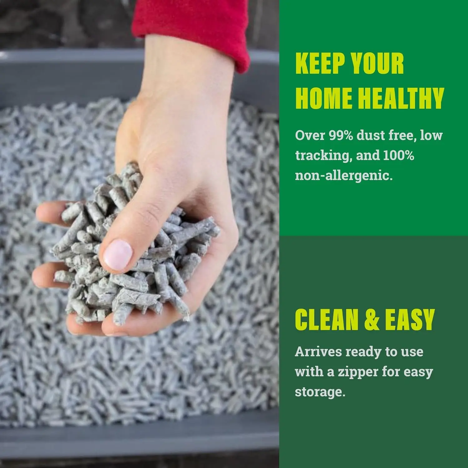 Highly Absorbent Eco-Friendly Pulp Paper Cat Litter Strong Clumping and Biodegradable Flushable Recycle Paper Cat Litter