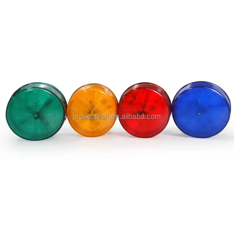 Tosuny Strobe Light,LED Lights 12V/24V LED Blue Warning Safety Flashing Beacon Lights, Warning Flashing Emergency Lights
