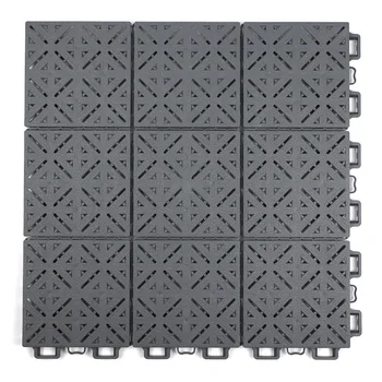 New Design 18mm Thick Anti-Slip Wear Resistance PP Interlocking Tile for Basketball Court