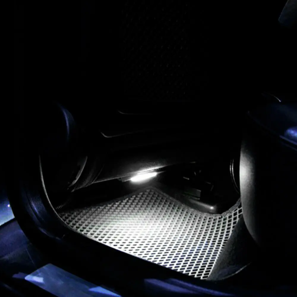 CANBUS Error Free 5050-SMD LED For 2008-2015 Audi A4 S4 B8 Indoor light Footwell Lights