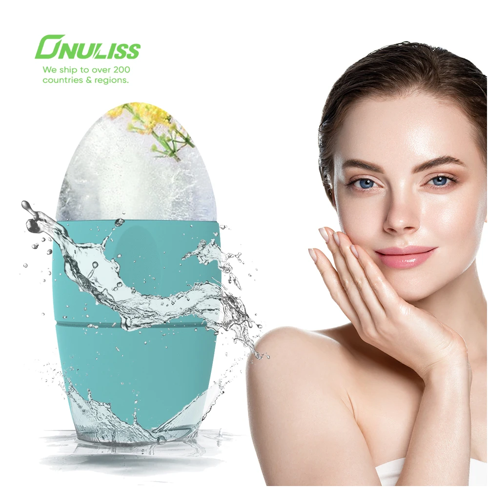 Glow Cube Mold Ice Roller Face Massager Ice Face Contour Mini Face Ice