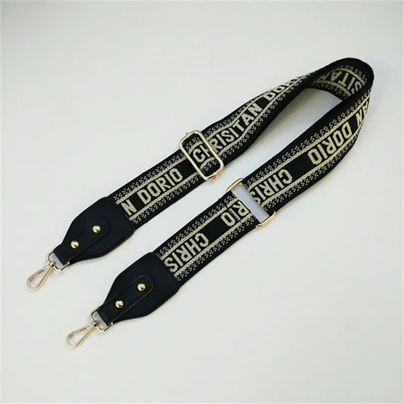 Wholesale ZONESIN 50mm Adjustable Black Leather Polyester Fabric Cross Body  Purse Shoulder Straps From m.