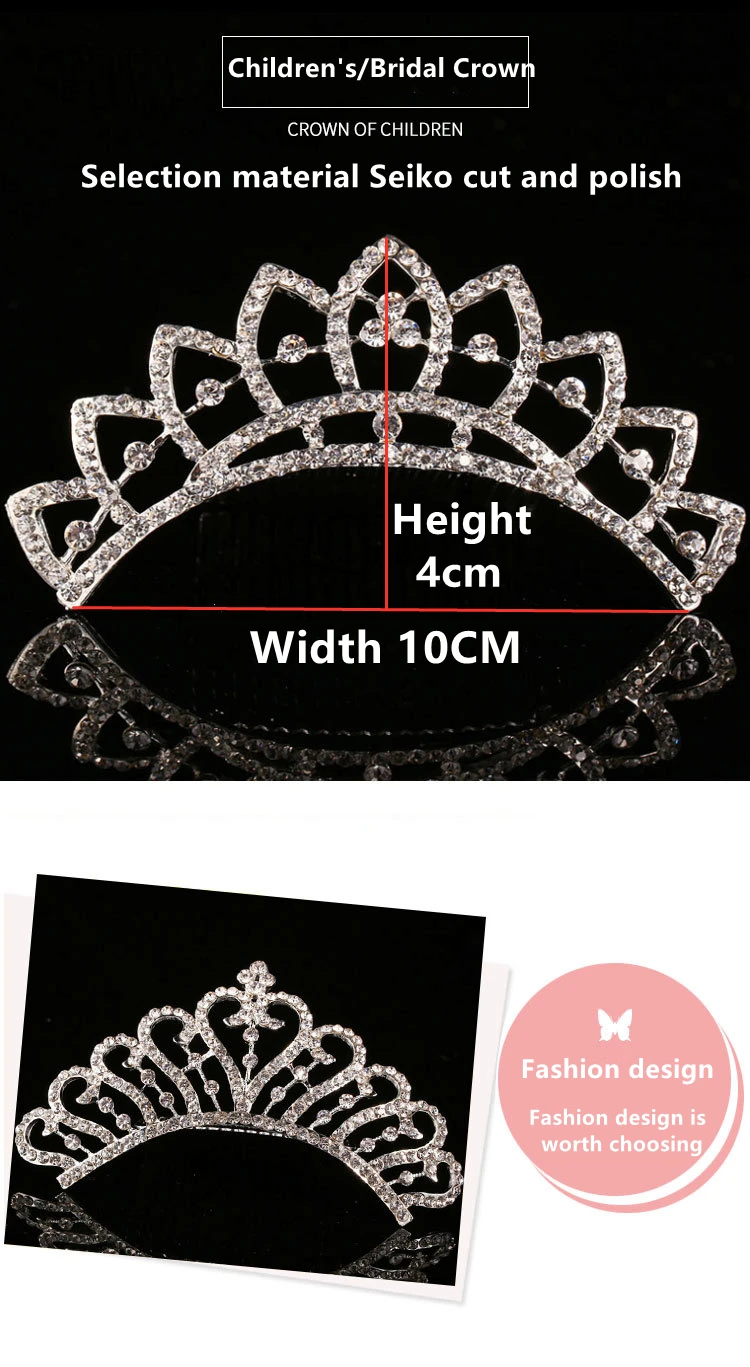 Fashion New Hair Accessories Alloy With Insert Comb Hair Hoop Bridal ...