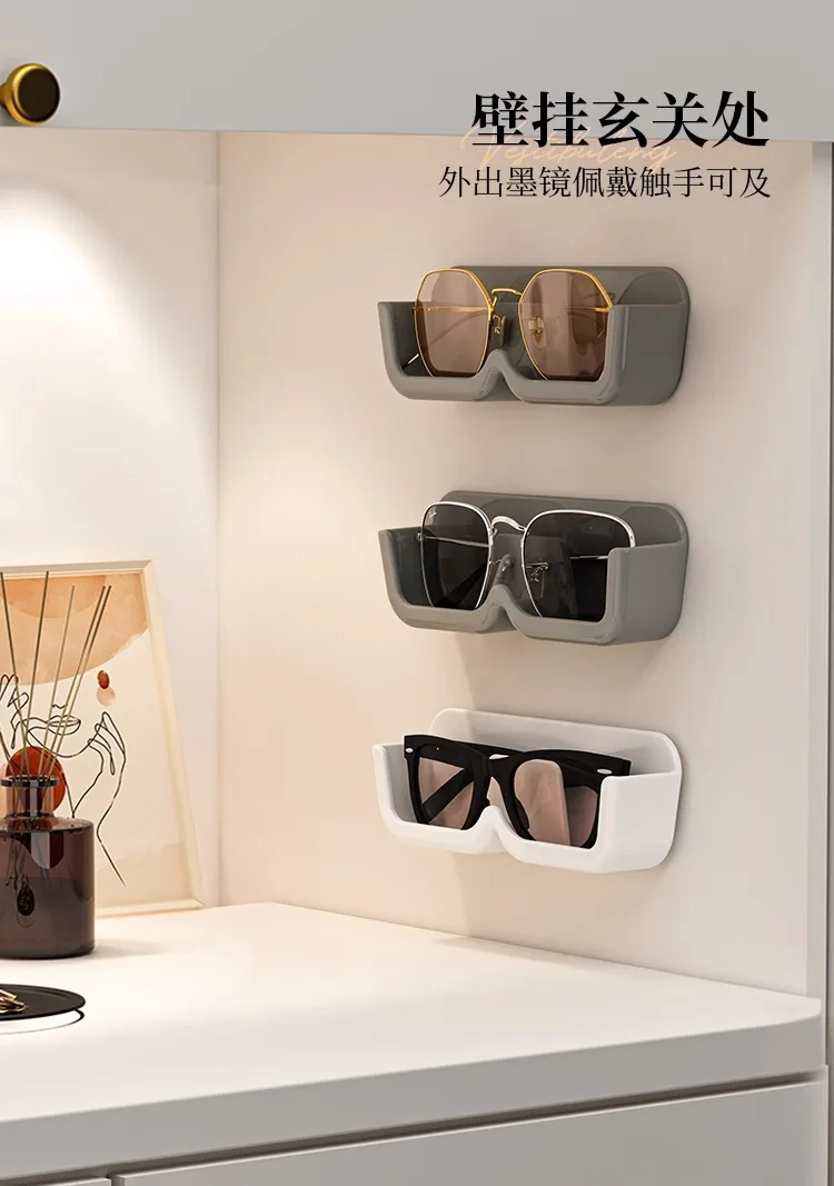 Convenient Glasses Storage Box Wall Hanging Demonstration Myopia Solar ...