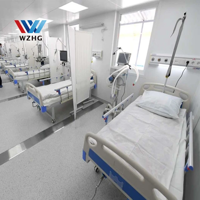 Field Hospital Use Prefab Modular Flat Pack Medical Mobile Hospital Container Houses