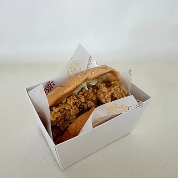 Sandwich Fast Food Packaging Burger Box