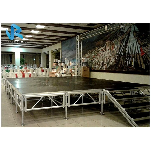 Mobile Stage Wedding Stage Used Stage Aluminium for Sale Modern Church Podium
