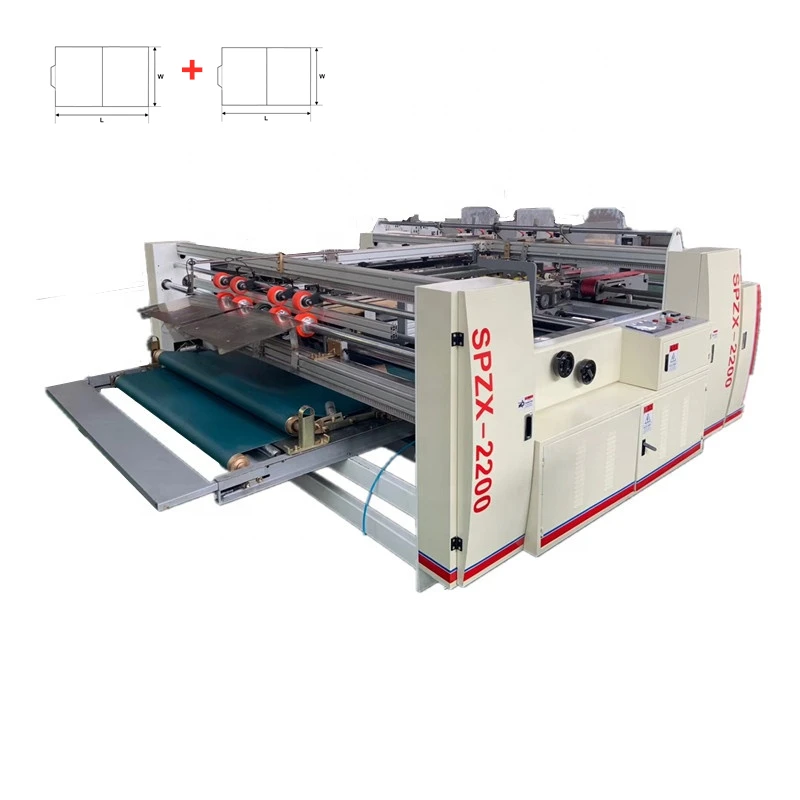 ZH-SPZX2200 Double Sheet Joint Gluing Machines - Flexible