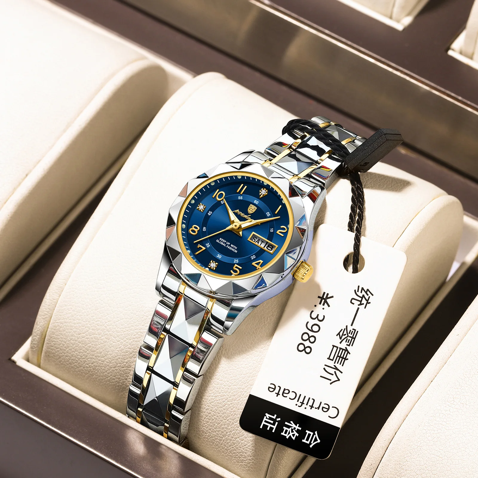 Alibaba.com: POEDAGAR 782 Watch, Elegant stainless steel  display picture 3