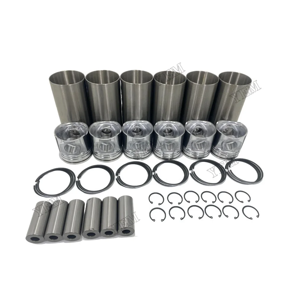 C6.4 Cylinder Liner Kit Fits for Caterpillar Genuine Engine Parts 5