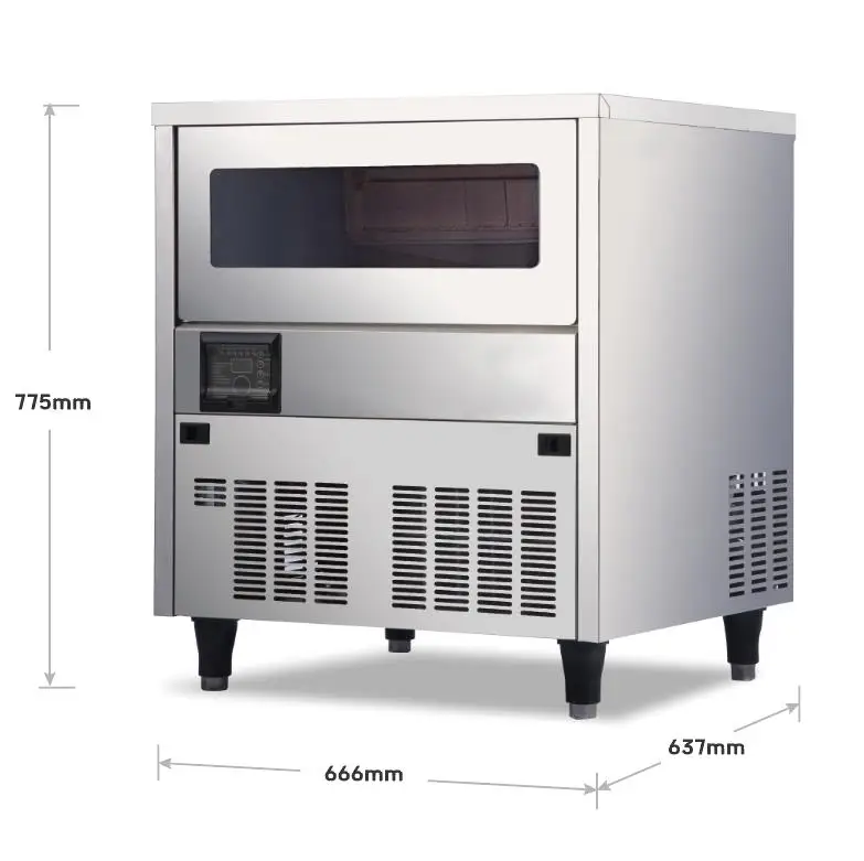 Cheering Ice Machine Snooker Industrial Bullet Shape Cheering Commercial Ice Maker Making ...