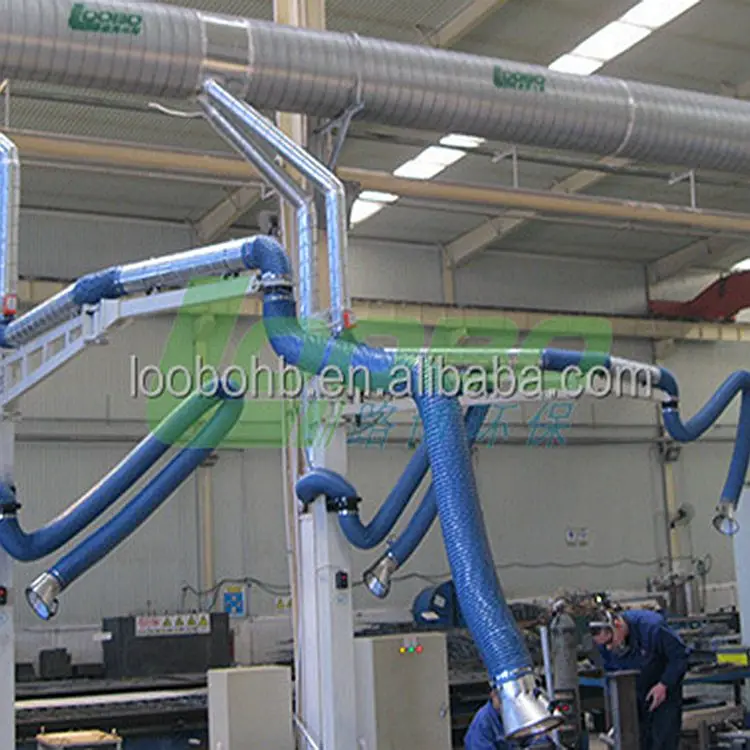 Welding Fume Extraction Arm With Hood Dust Extraction And Collection ...