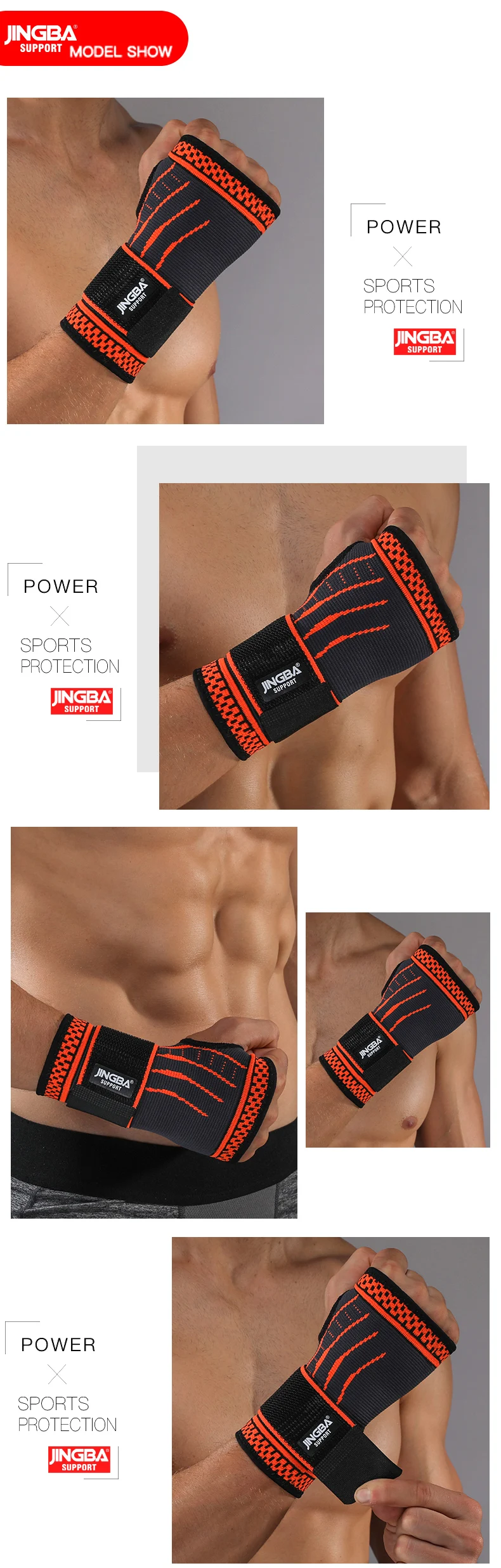 JINGBA Wrist Wrap 6