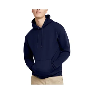 For EcoSmart Heart Pattern Hoodie Midweight Fleece Pullover for Men