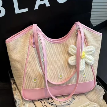 New Large Capacity High-End Versatile Shoulder Bag, Simple and Casual Handbag for Women, Commuting Tote Bag