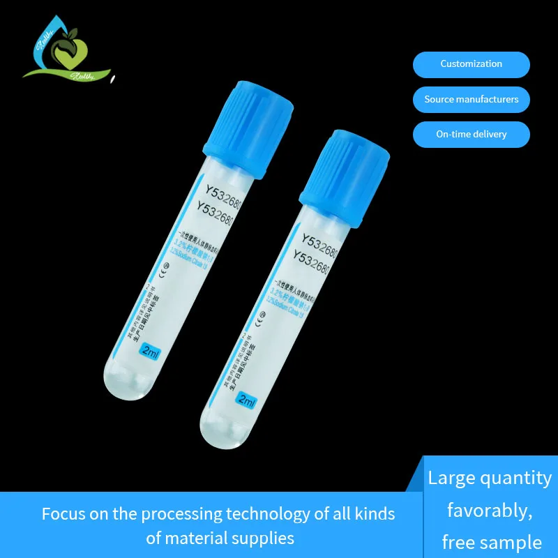 Blue Cap Blood Collection Tubes Prp Tube With Gel Plasma/bd Vacutainer