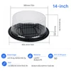 Black Base with Clear Lid
