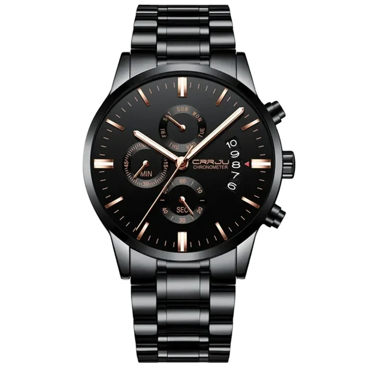 AIMANT Men's Watch Milan Blackl with Black Leather Strap GMI-270L1-11 :  Amazon.in: Fashion