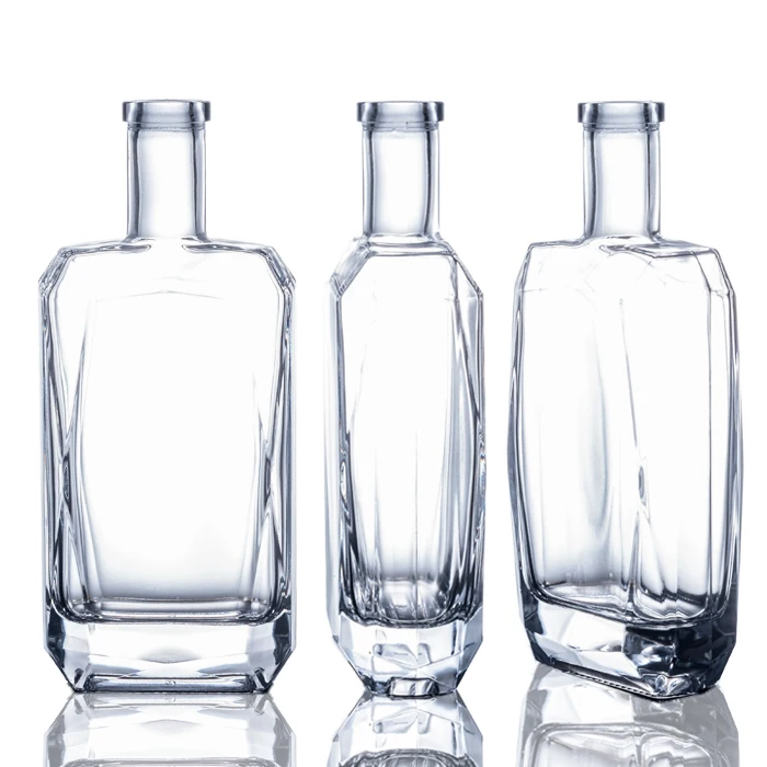 Botella De Vidrio Vintage Para Destilados X 39 Unidades - 500 Cm3