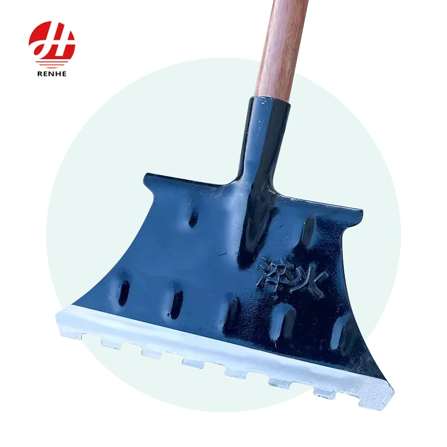 مجرفة صينية لتنظيف الثلوج والجليد في الحدائق والمناطق الزراعية، أدوات يدوية بمقبض خشبي، تُستخدم لإزالة الجليد في القطاع الزراعي