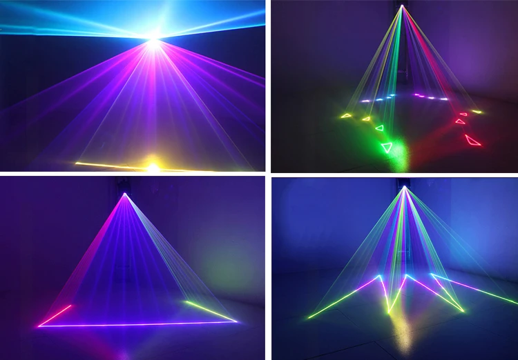Grace 2w Rgb Animation Laser Show Lights Night Club Dj Party Pro Disco