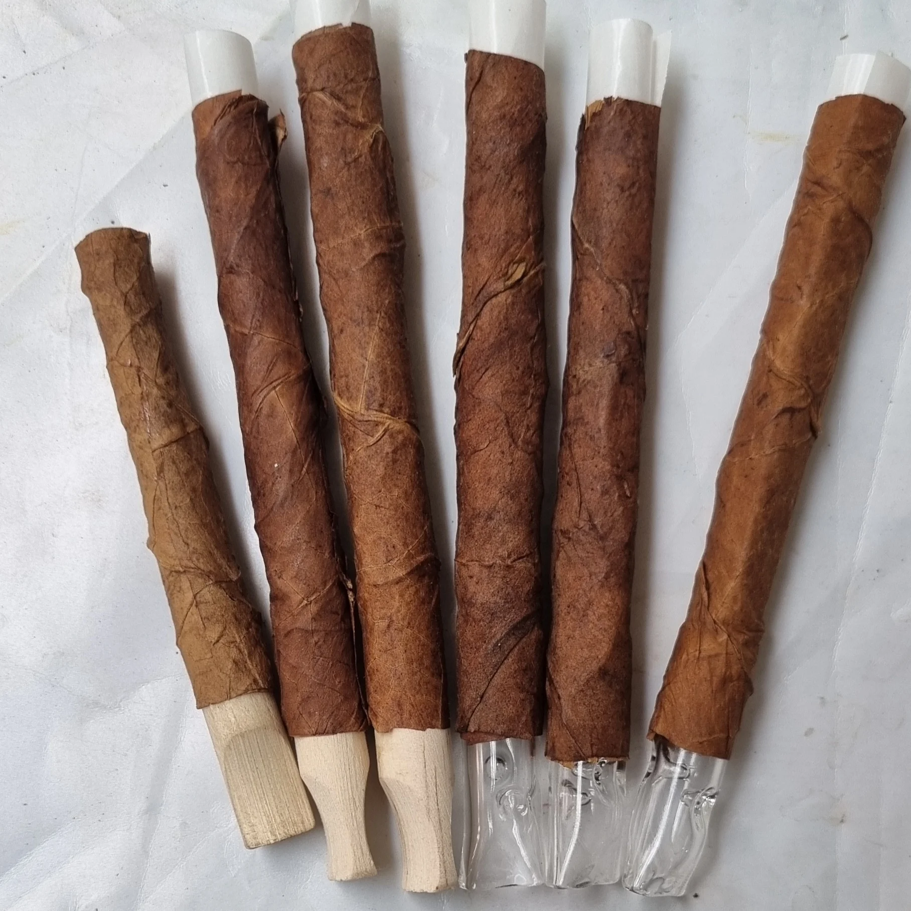 Loose Wraps Leaves Bourbon Premium Whole Brown Leaf And Cut To Size