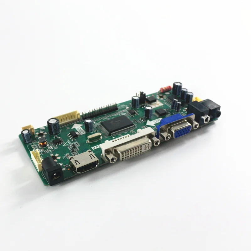 ЖК-плата контроллера совместима-HDMI VGA DVI вход lvds аудио выход Поддержка разрешения бит FHD ЖК-панель