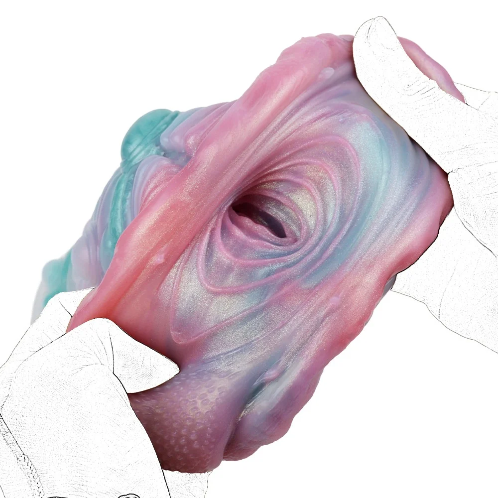 Soft Silicone Cup Sex Doll Big Lip Moray Eel Stylized Design for Boys  Strong Wrapping Sensation for Masturbation Toys