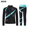 Black + light green stitching