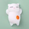 Yellow dot white cat