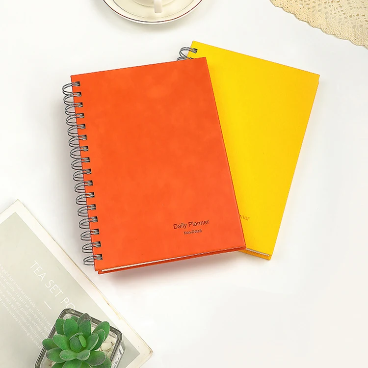 Тетрадь в твердом переплете A5 Толстая спиральная печать недорогая тетрадь для