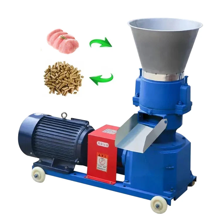 Pellet Burning Stove Mill Making Maker Pelletizer Machine Packing Wood from Wood Chips 4.5kw Provided Hot Product 2023