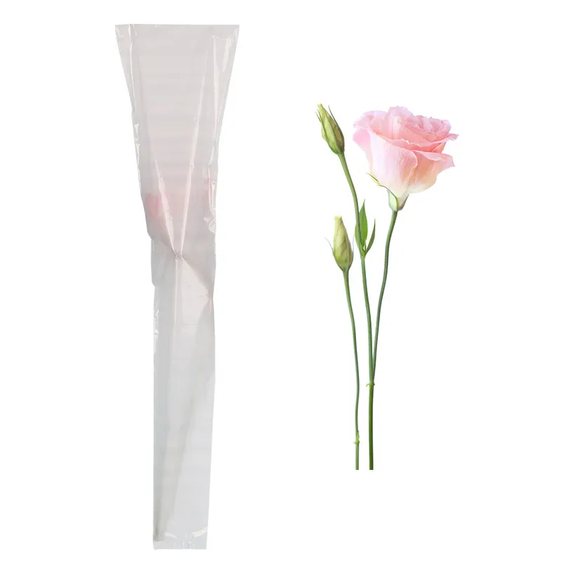 China Factory Hot Selling Fresh Flower Packaging High Quality Fresh Flower Bag Flower Sleeve For Birthday Gift