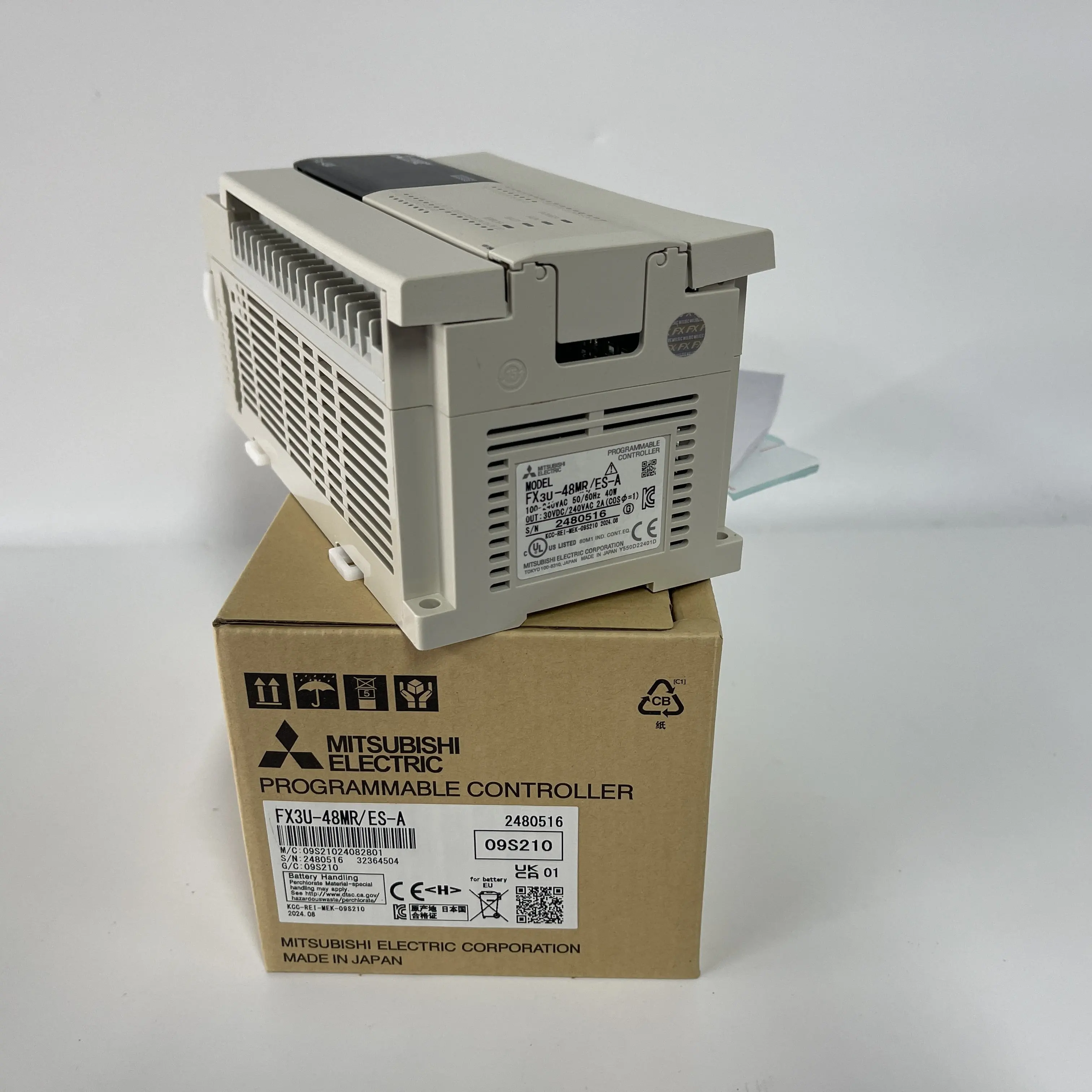 MITSUBISHI Programmable Logic Controller PLC FX3U-48MR/ES-A MITSUBISHI Programmable Logic Controller PLC FX3U-48MR/ES-A