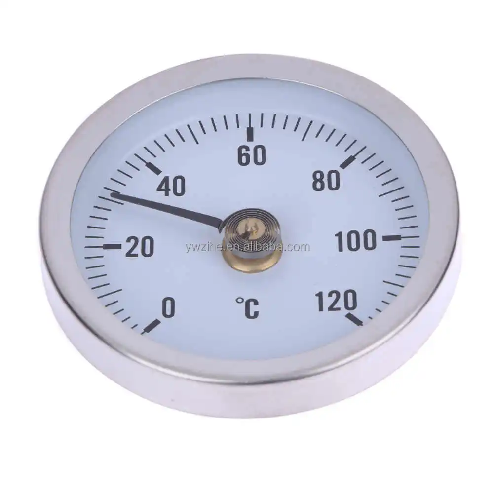 Surface Testing Gauge Clip-on Pipe Thermometer With Spring Temperature Gauge