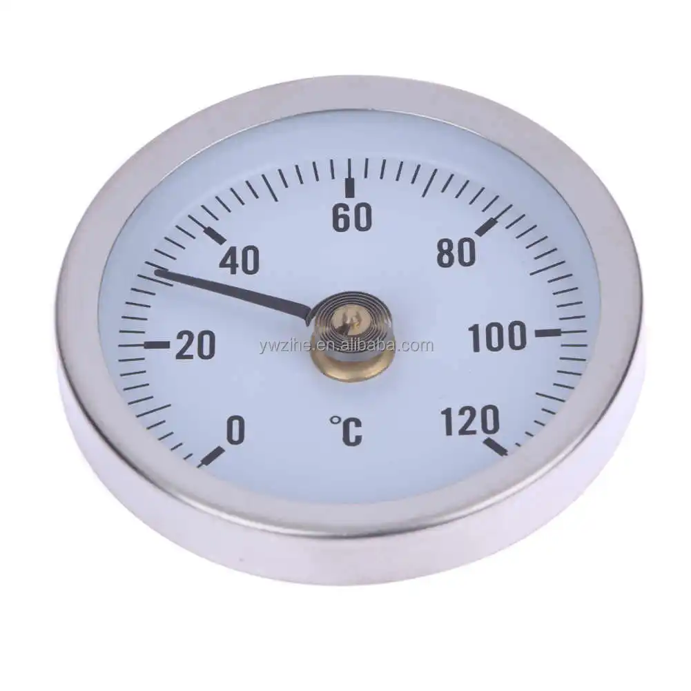 Surface Testing Gauge Clip-on Pipe Thermometer With Spring Temperature  Gauge