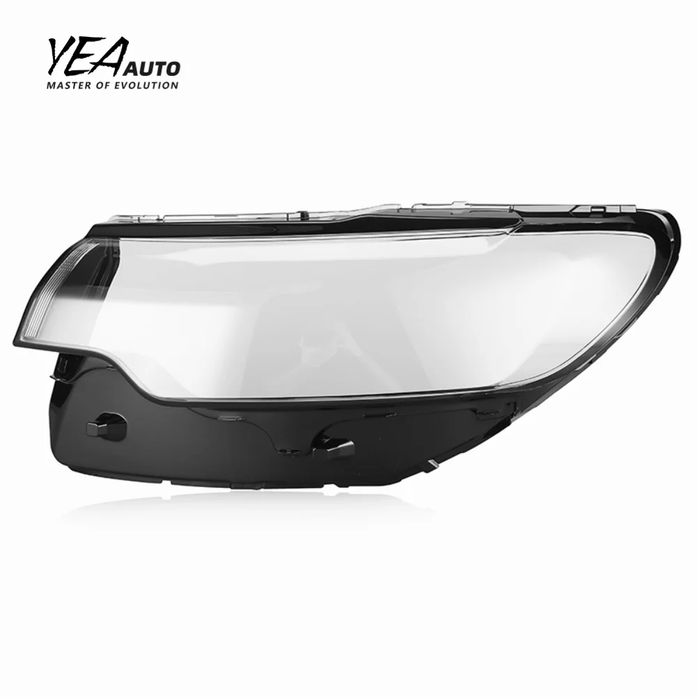 غطاء مصباح أمامي للسيارة من YEA AUTO لزجاج العدسة لسيارة جيب كومباس 2020 - 2023 غطاء مصباح أمامي من البلاستيك الشفاف