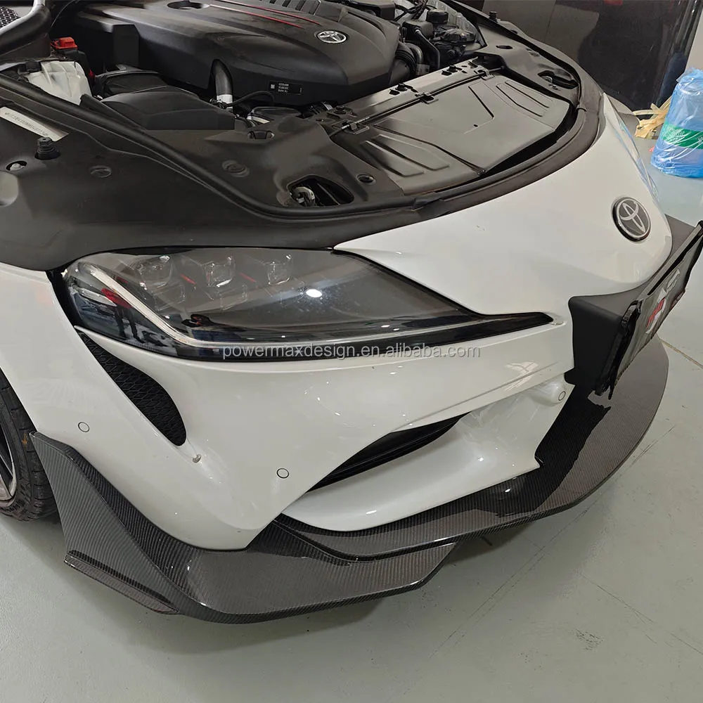 Carbon Fiber Cfa Style Front Bumper Lip For Supra A90 A91 Mk5 2019